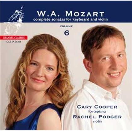 Cooper/Podger Rachel & Wolfgang Amadeus Mozart (1756-1791) - Sonate Fuer Violine & Klavier HYBRID (SACD)