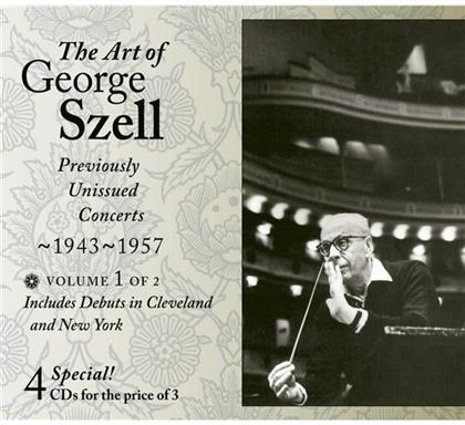 Szell/Philharmonic Orchestra & --- - Previously Unissued Concerts V (4 CDs)