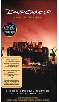 David Gilmour - Live In Gdansk - Deluxe Longbox (3 CDs + 2 DVDs)