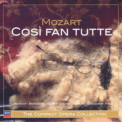 Solti Sir Georg / Lpo & Wolfgang Amadeus Mozart (1756-1791) - Cosi Fan Tutte (3 CDs)