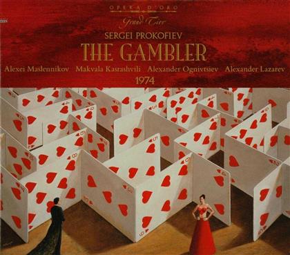 Maslennikov, Kasrashvili & Serge Prokofieff (1891-1953) - Gambler (2 CDs)
