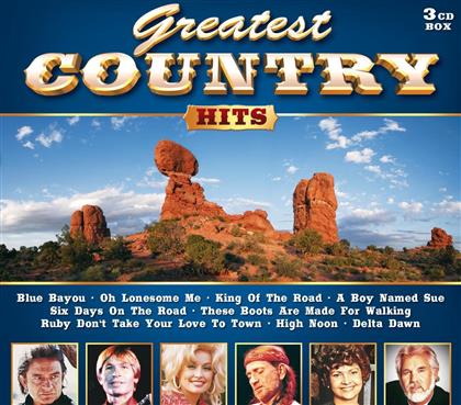 Greatest Country Hits - Various - Euro Trend (3 CDs)