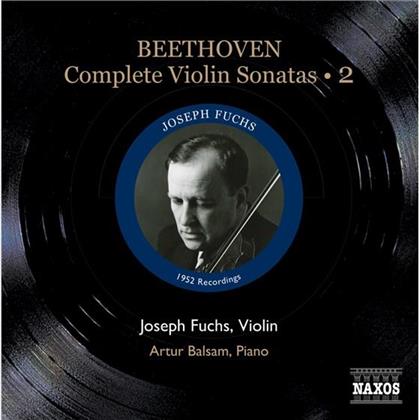 Fuchs/Balsam & Ludwig van Beethoven (1770-1827) - Sämtl.Vl.Son.Vol.2