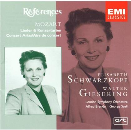 Elisabeth Schwarzkopf & Wolfgang Amadeus Mozart (1756-1791) - Konzertarien/Lieder