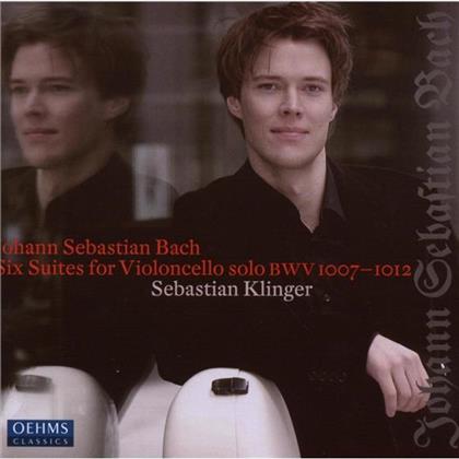 Sebastian Klinger & Johann Sebastian Bach (1685-1750) - Cellosuiten 1-6 (2 CDs)