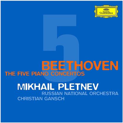 Mikhail Pletnev & Ludwig van Beethoven (1770-1827) - Five Piano Concertos The (3 CDs)