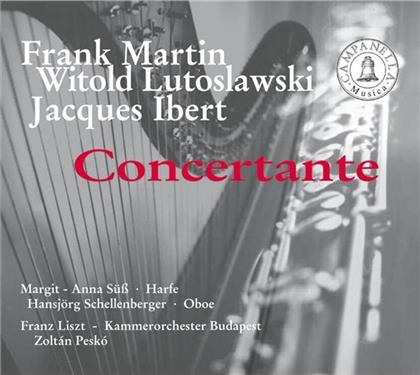 Schellenberger,Suess,Franz-Lis & Martin/Ibert/Lutoslawski - Concertante