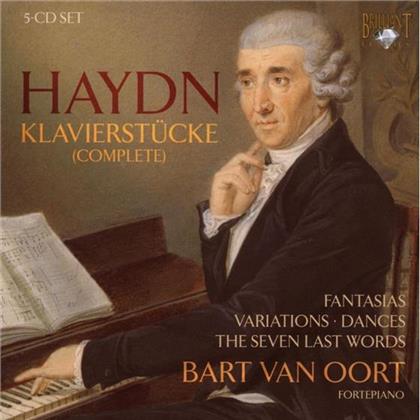 Bart van Oort & Joseph Haydn (1732-1809) - Sämtl.Klavierstücke (5 CDs)