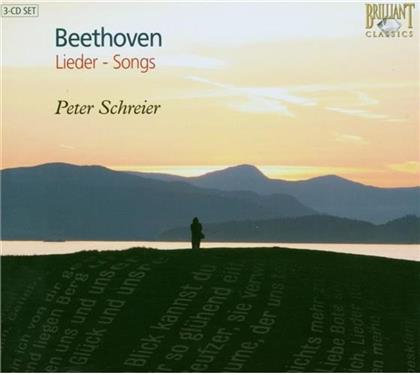 Schreier & Ludwig van Beethoven (1770-1827) - Lieder (3 CDs)