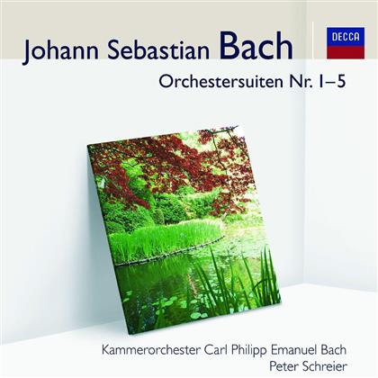 Grafenauer & Johann Sebastian Bach (1685-1750) - Orchestersuiten (2 CDs)