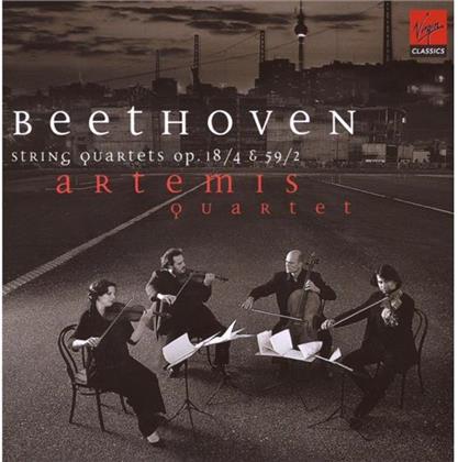 Artemis Quartett & Ludwig van Beethoven (1770-1827) - String Quartets Op.18 No. 4, op. 59 No. 2 Razumovsky