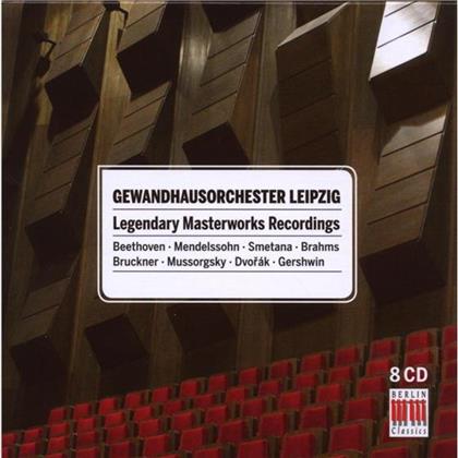 Konwitschny/Markevitch/Sanderl & Beethoven Ludwig/Mendelsson Bartholdy - Gewandhauso Leipzig.Legendary (8 CD)