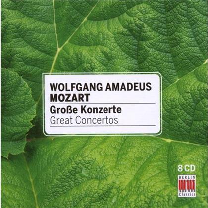Scholz/Schmidt/Michalik & Wolfgang Amadeus Mozart (1756-1791) - Great Concertos (8 CDs)