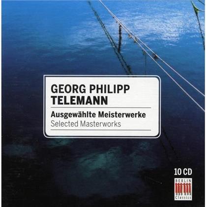 Schreier/Lorenz/Sèss & Georg Philipp Telemann (1681-1767) - Selected Masterworks (10 CDs)