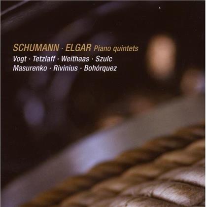 Vogt / Tetzlaff / Weithaas / Szulc / + & Schumann/Elgar - Klavierquintette