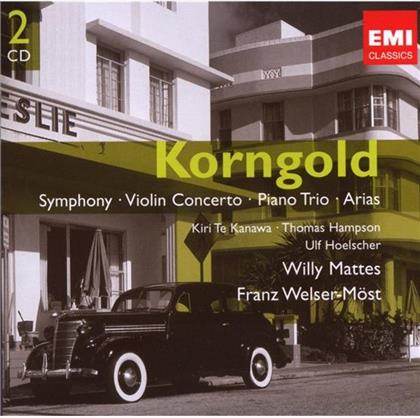 Ulf Hoelscher & Erich Wolfgang Korngold (1897-1957) - Orchestral Works & 2 Arias (2 CDs)