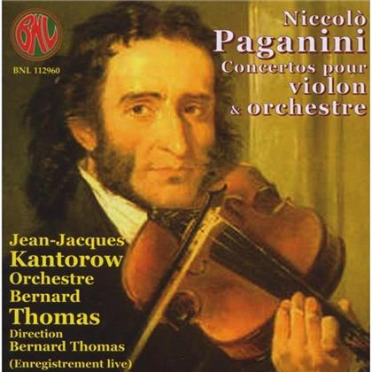 Jean-Jacques Kantorow & Nicolò Paganini (1782-1840) - Konzert Fuer Violine Nr1 Op6,