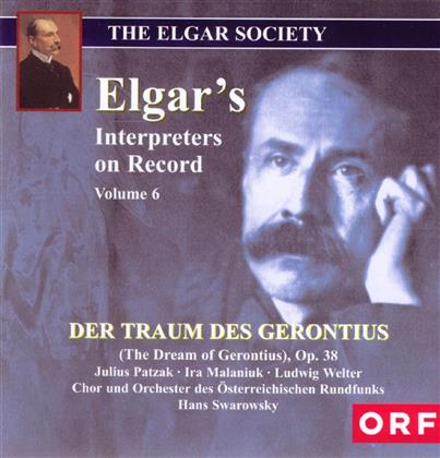 Patzak, Malaniuk, Welter, Chor & Sir Edward Elgar (1857-1934) - Dream Of Gerontius - Deutsch (2 CDs)