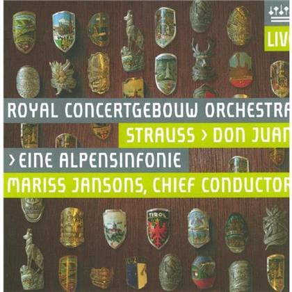 Jansons Mariss/Royal Concertgebouw Orch. & Richard Strauss (1864-1949) - Alpensinfonie Op64, Don Juan (Hybrid SACD)
