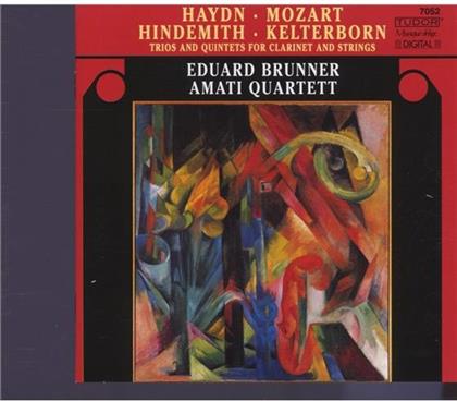 Brunner Eduard / Amati Quartett & Haydn. Mozart. Hindemith. Kelterborn - Trios And Quintets For Clarinet