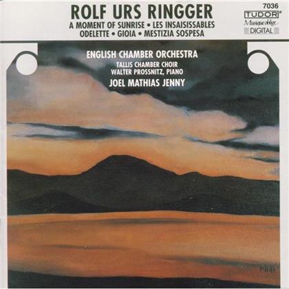 Tallis Chamber Choir. Prossnit & Rolf Urs Ringger - A Moment Of Sunride. Odelette.