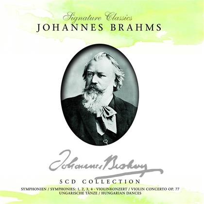 --- & Johannes Brahms (1833-1897) - Symphonien & Konzerte - Sympho (5 CDs)