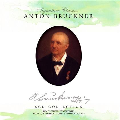 --- & Anton Bruckner (1824-1896) - Symphonien - Symphonies (5 CDs)