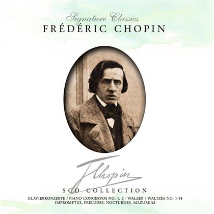 --- & Frédéric Chopin (1810-1849) - Klaviermeisterwerke-Piano Mast (5 CDs)