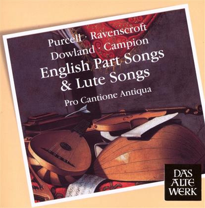 Pro Cantione Antiqua & Purcell/Ravenscroft/Bennet/+ - English Part Songs & Lute Songs