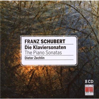 Dieter Zechlin & Franz Schubert (1797-1828) - The Piano Sonatas (8 CDs)