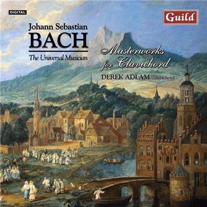 Derek Adlam & Johann Sebastian Bach (1685-1750) - Masterworks For Clavichord