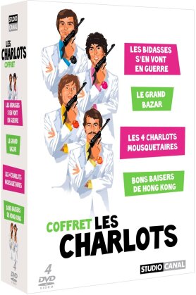 Les Charlots coffret (1973) (Box, 4 DVDs)