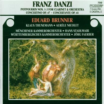 Eduard Brunner - Werke F.Klarinette & Orchester