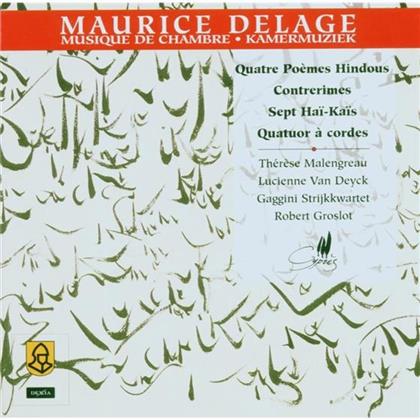 Gaggini Quartett & Maurice Delage (1879-1961) - Contrerimes, Sept Hai-Kais (2 CD)