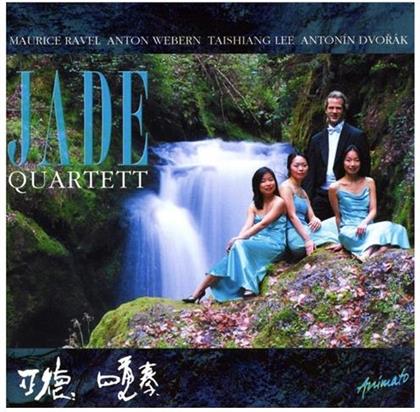 Jade Quartett, Antonin Dvorák (1841-1904), Maurice Ravel (1875-1937), Anton von Webern (1883-1945) & Dennis Kwong Thye Lee - Quartett In F-Dur, +