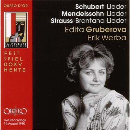 Edita Gruberova & Schubert/Strauss - Lieder