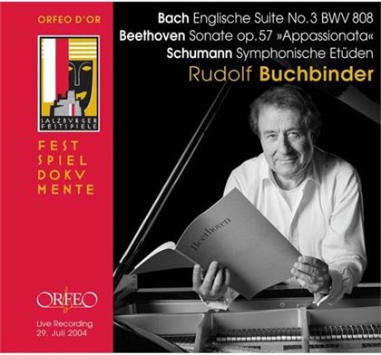 Rudolf Buchbinder & Beethoven/Bach - Appassionata/Engl.Suite/Etüden