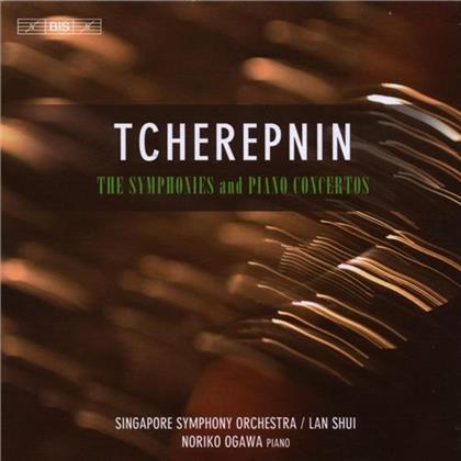 Noriko Ogawa & Alexander Tcherepnin (1899 - 1977) - Sämtl.Sinf.&Konzerte (4 CDs)
