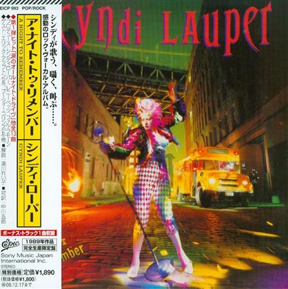 Cyndi Lauper - Night To Remember - Papersleeve & 1 Bonustrack (Japan Edition, Remastered)