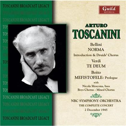 Toscanini/Moscona Boys/Mixed Chorus/Nbc & Bellini/Verdi/Boito - Verdi/Bellini/Boito