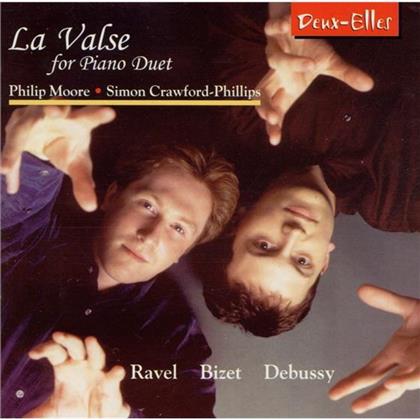Moore Philip/Crawford-Ph. Simon & Ravel,Bizet,Debussy - La Valse For Piano Duet