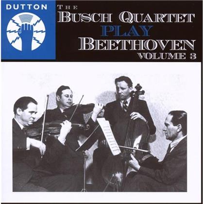 Busch Quartett & Ludwig van Beethoven (1770-1827) - Quartett Nr7 Op59/1 Razumovsky Mai 1942