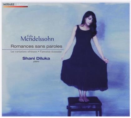 Shani Diluka & Felix Mendelssohn-Bartholdy (1809-1847) - Lieder Ohne Worte Op19/1, Op47