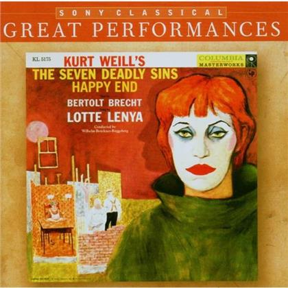 Lenya Lotte/Brückner Wilhelm & Kurt Weill (1900-1950) - Great Performances/Lenya Sings