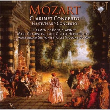 Harmen de Boer & Wolfgang Amadeus Mozart (1756-1791) - Klar.Konz/Fl-Hf-Konz