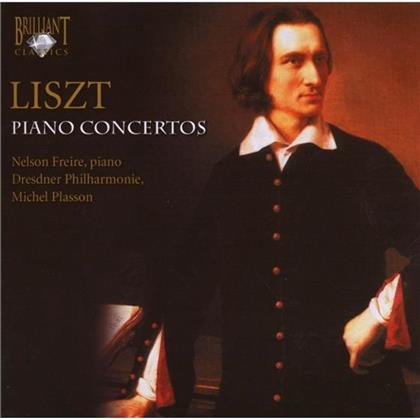 Nelson Freire & Franz Liszt (1811-1886) - Klavierkonzerte 1&2