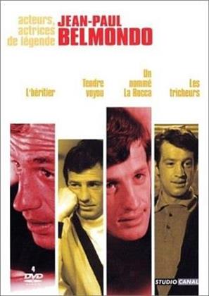 Jean-Paul Belmondo - L'héritier / Tendre voyou / Un nommé La Rocca / Les tricheurs (Box, 4 DVDs)