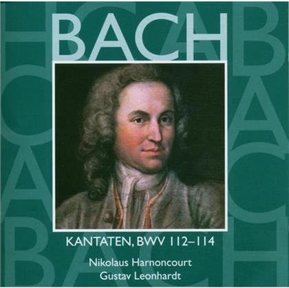 Harnoncourt Nikolaus / Leonhardt Gustav & Johann Sebastian Bach (1685-1750) - Kantaten Vol. 35 - Bwv112-114