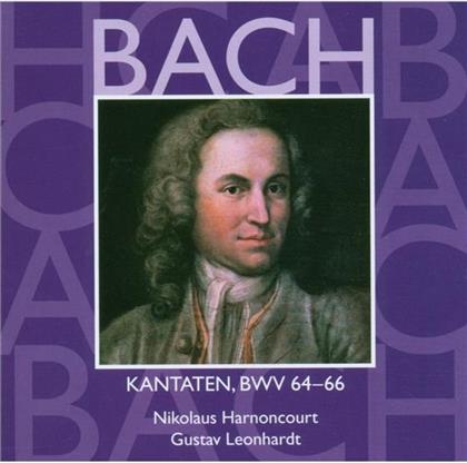 Harnoncourt Nikolaus/Leonhardt & Johann Sebastian Bach (1685-1750) - Kantaten Vol. 20-Bwv64-66