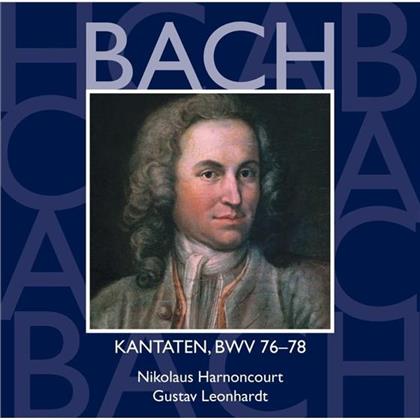 Harnoncourt Nikolaus/Leonhardt & Johann Sebastian Bach (1685-1750) - Kantaten Vol. 24-Bwv76-78